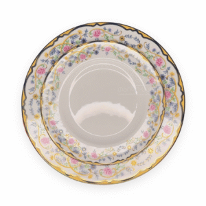 ფაიფურის თეფშების ნაკრები - ედემის ბაღი