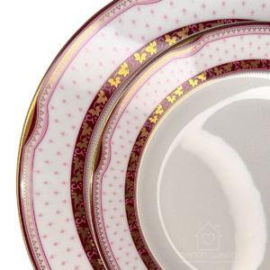 ფაიფურის თეფშების ნაკრები - პარიზი