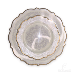 ფაიფურის თეფშების ნაკრები - ათენა - Darcey-ის სამეფო კოლექციიდან