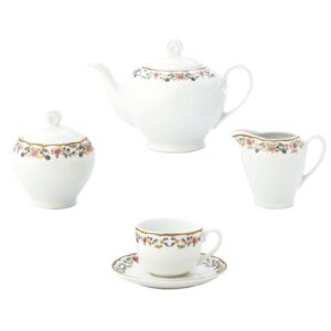 ჩაის ნაკრები - ედემის ბაღი (17 დეტალი)