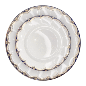 ფაიფურის თეფშების ნაკრები - ელეონორი